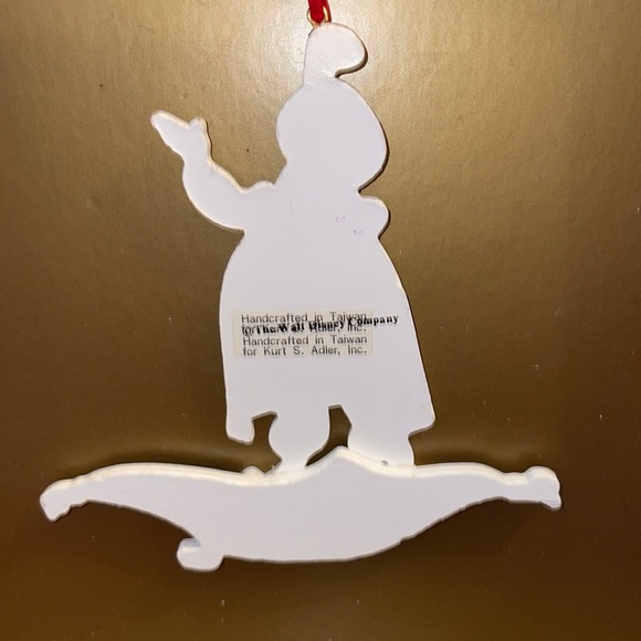 Rare Aladdin Wooden Ornament - Picture 3 of 4